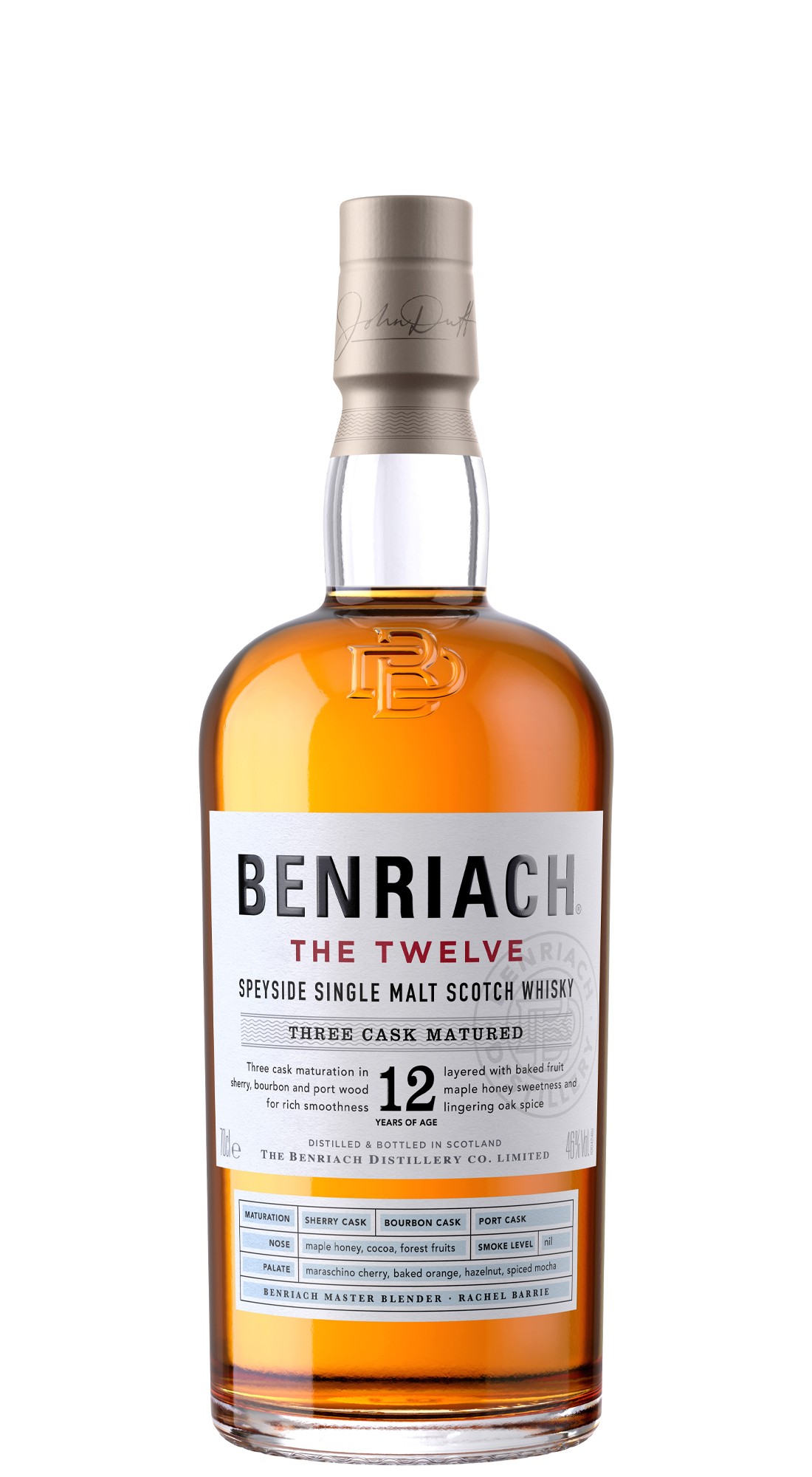 Benriach 12 Y.O. Single Malt Scotch Whisky 46° 70cl