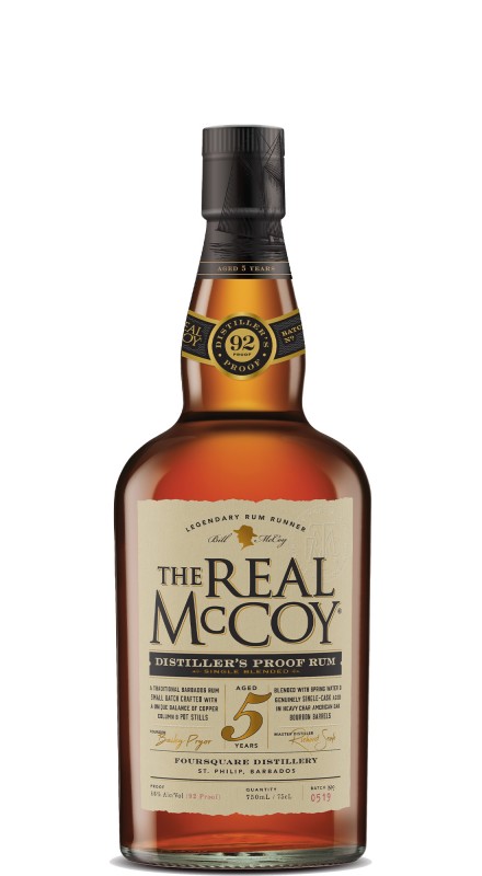 The Real Mccoy 5 Y.O. Distiller's Proof