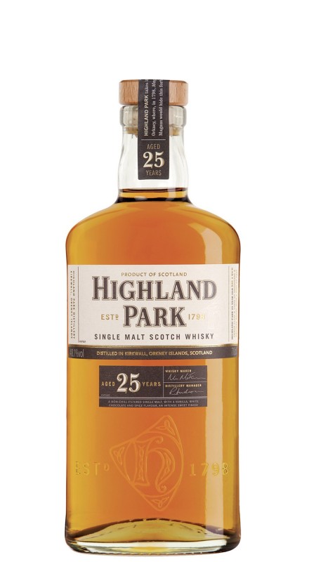 Highland Park 25 Y.O. Single Malt Whisky