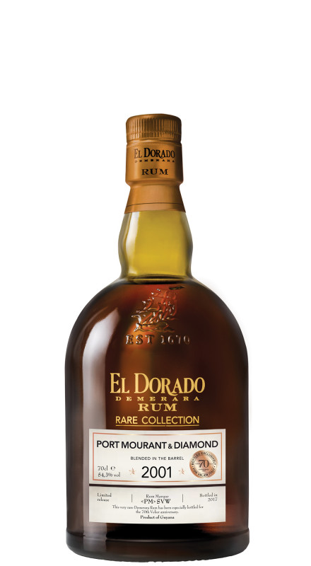 El Dorado Rare Collection Port Mourant&Diamond 2001 - 70° Anniversario Velier