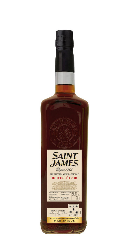 Saint James 17 Y.O. 2001 Brut De Fut