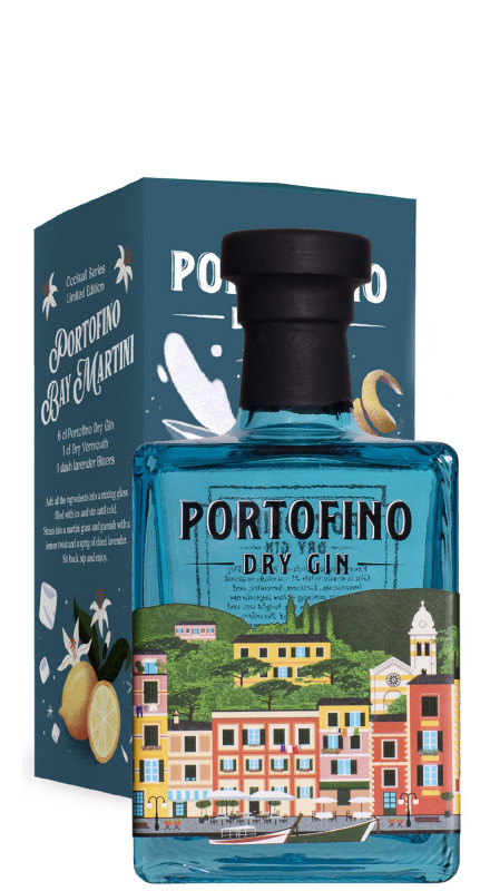 Portofino Dry Gin Martini Cocktail Limited Edition