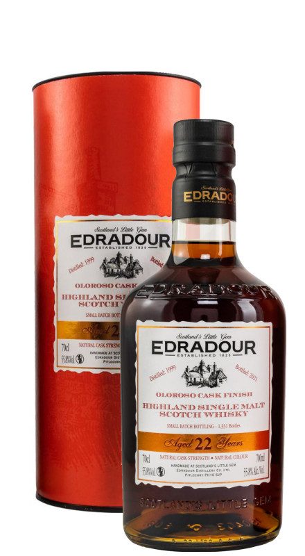 Edradour 22 Y.O. 1999 Sherry Cask Finish