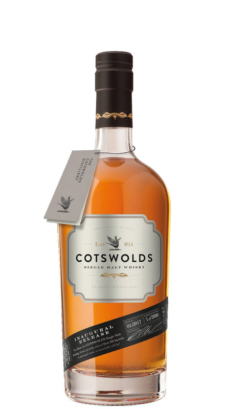 Cotswolds 3 Y.O. Single Malt Whisky