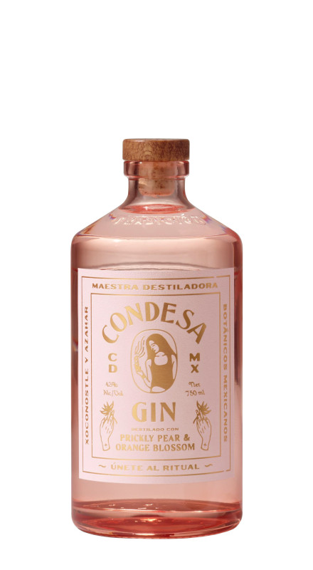 Condesa Gin Prickly Pear And Orange Blossom