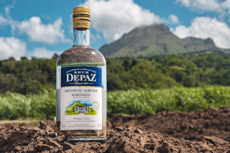 Depaz: la distilleria sotto il vulcano