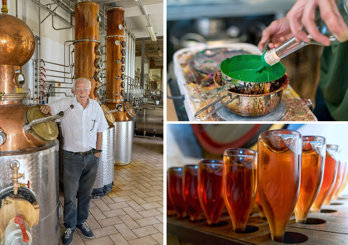 Capovilla distillati, la ricerca dell’anima della frutta
