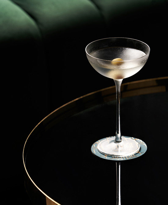 Dry Martini cocktail