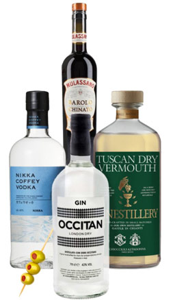 Dry Martini cocktail