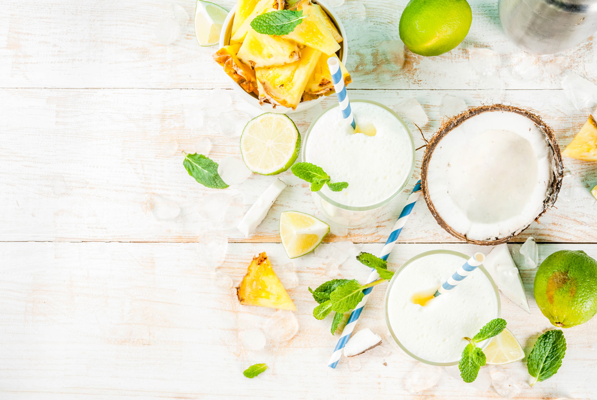 Piña Colada: the pirates' cocktail