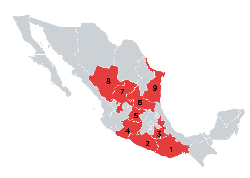 mappa mezcal