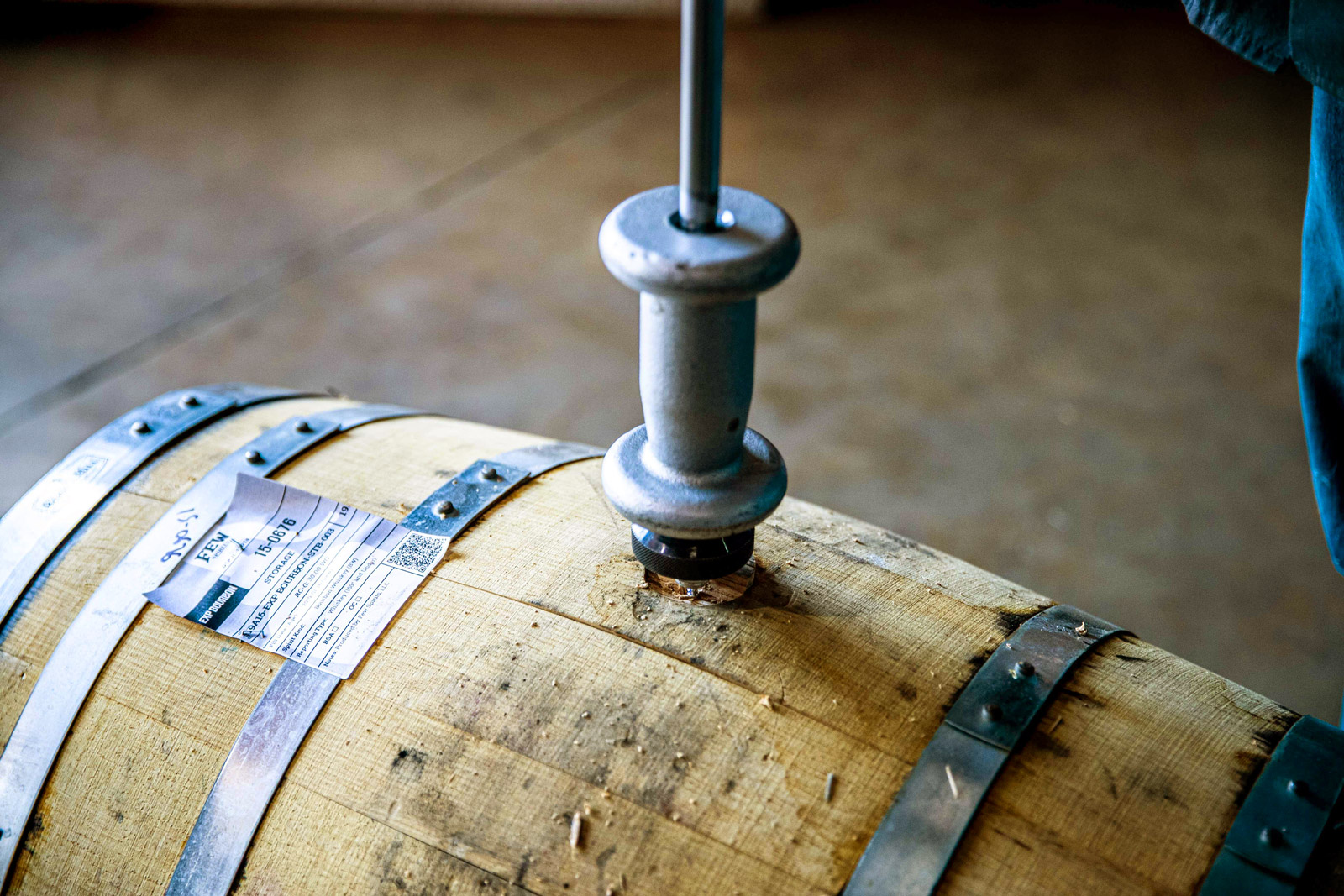 Bourbon Whiskey: 100% americano