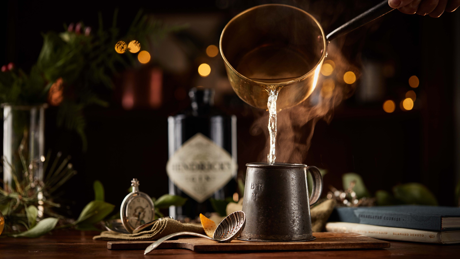 The elegant warmth of gin, even in winter